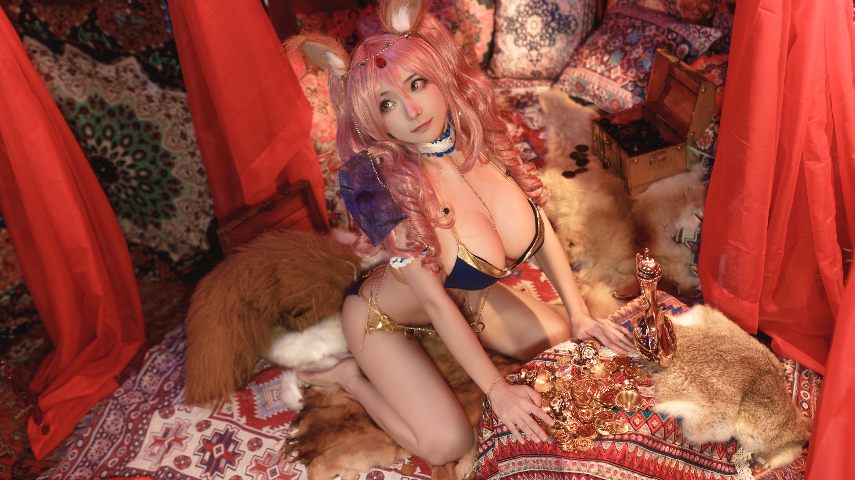 图片[1]-是三不是世w – NO.017 玉藻前舞娘[28P]-XikXak